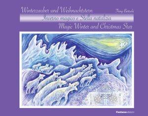 Inverno magico e stella natalizia - Winterzauber und Weihnachtstern  - Magic Winter and Christmas Star